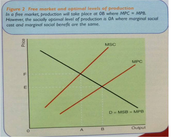 social cost of production