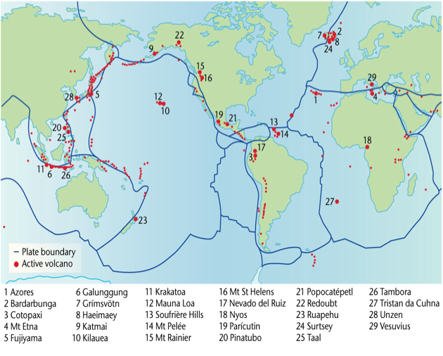 Tectonic Hazards, figure 1