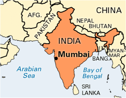 Location of Mumbai – GCSE Geography B Edexcel Revision – Study Rocket