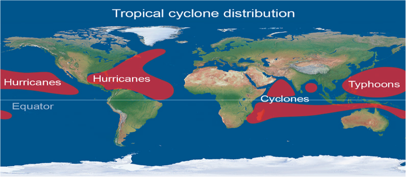 Characteristics of Cyclones, figure 1