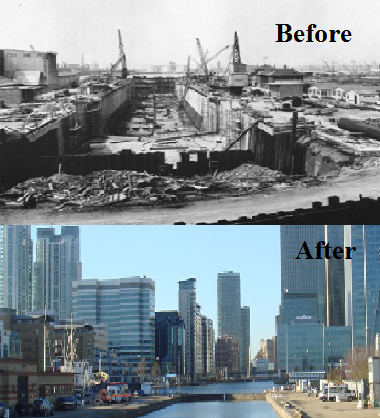 Docklands Decline, figure 1